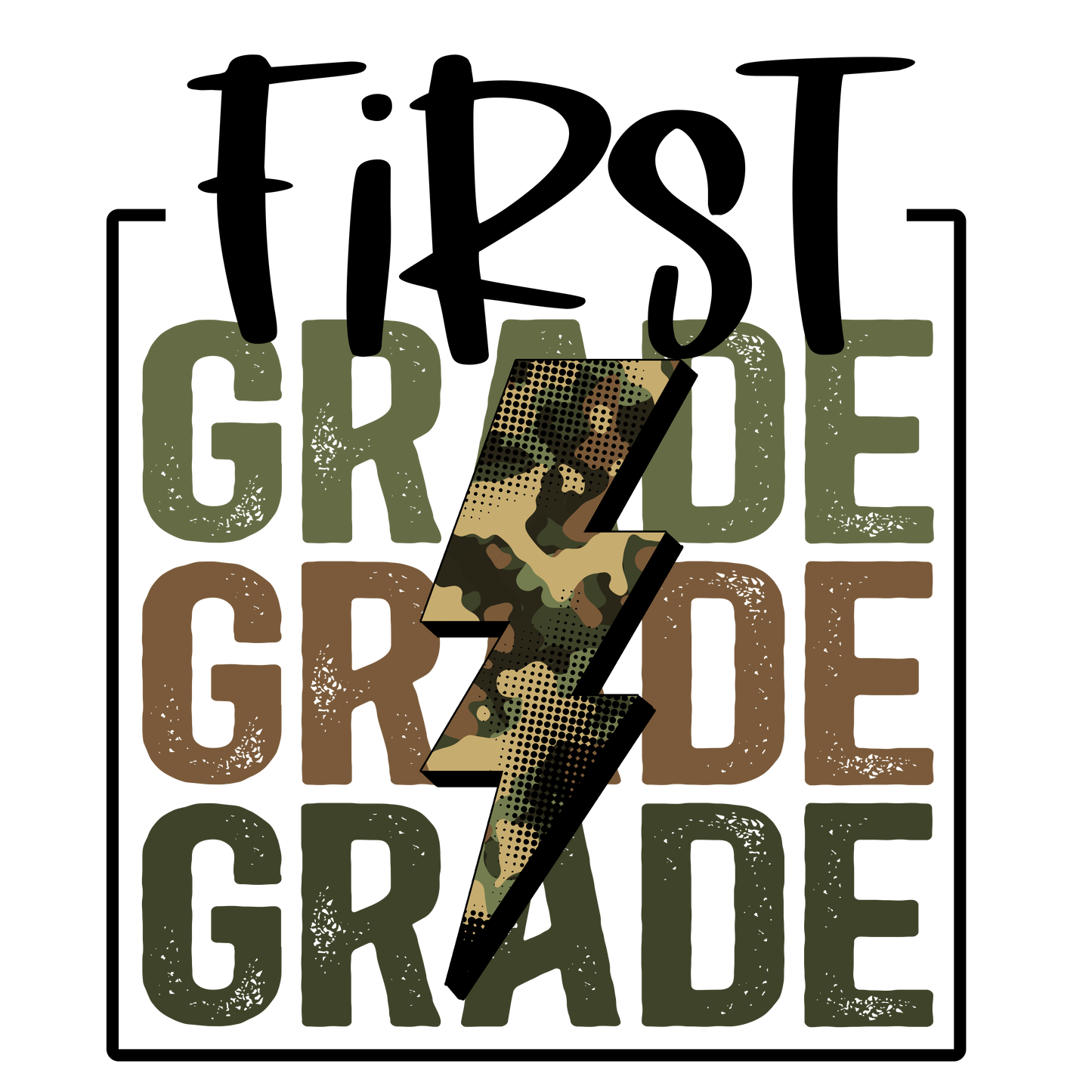 1st Grade Camo