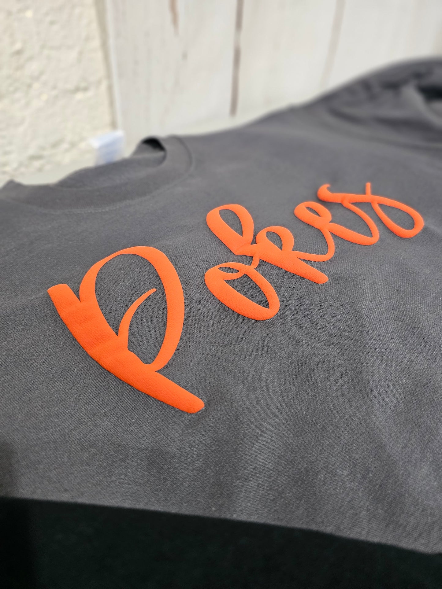 Puff Print on COLORED Tees