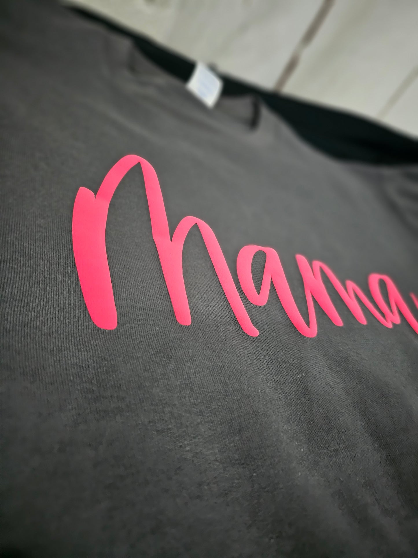 Puff Print on COLORED Tees