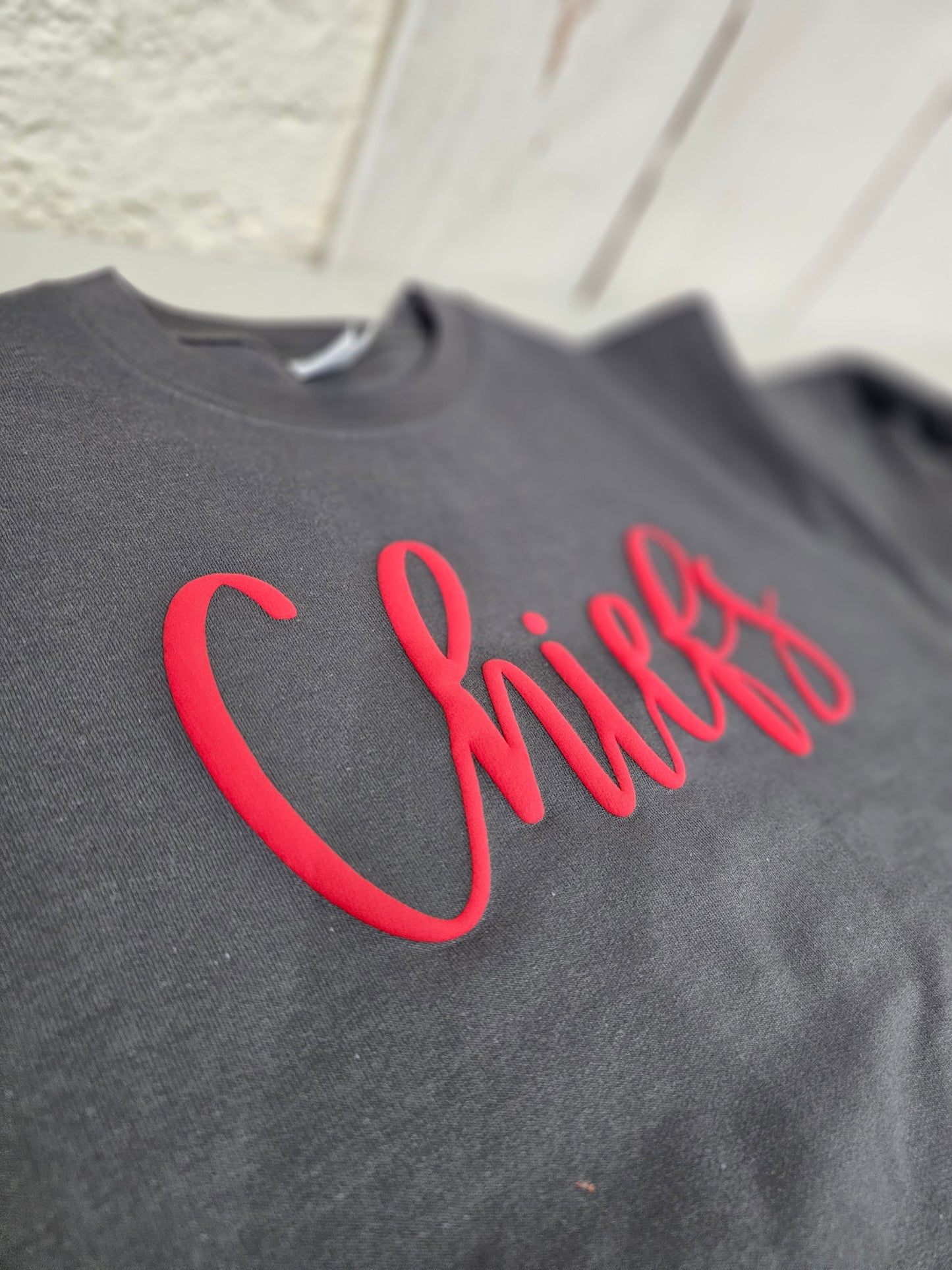 Puff Print on COLORED Tees