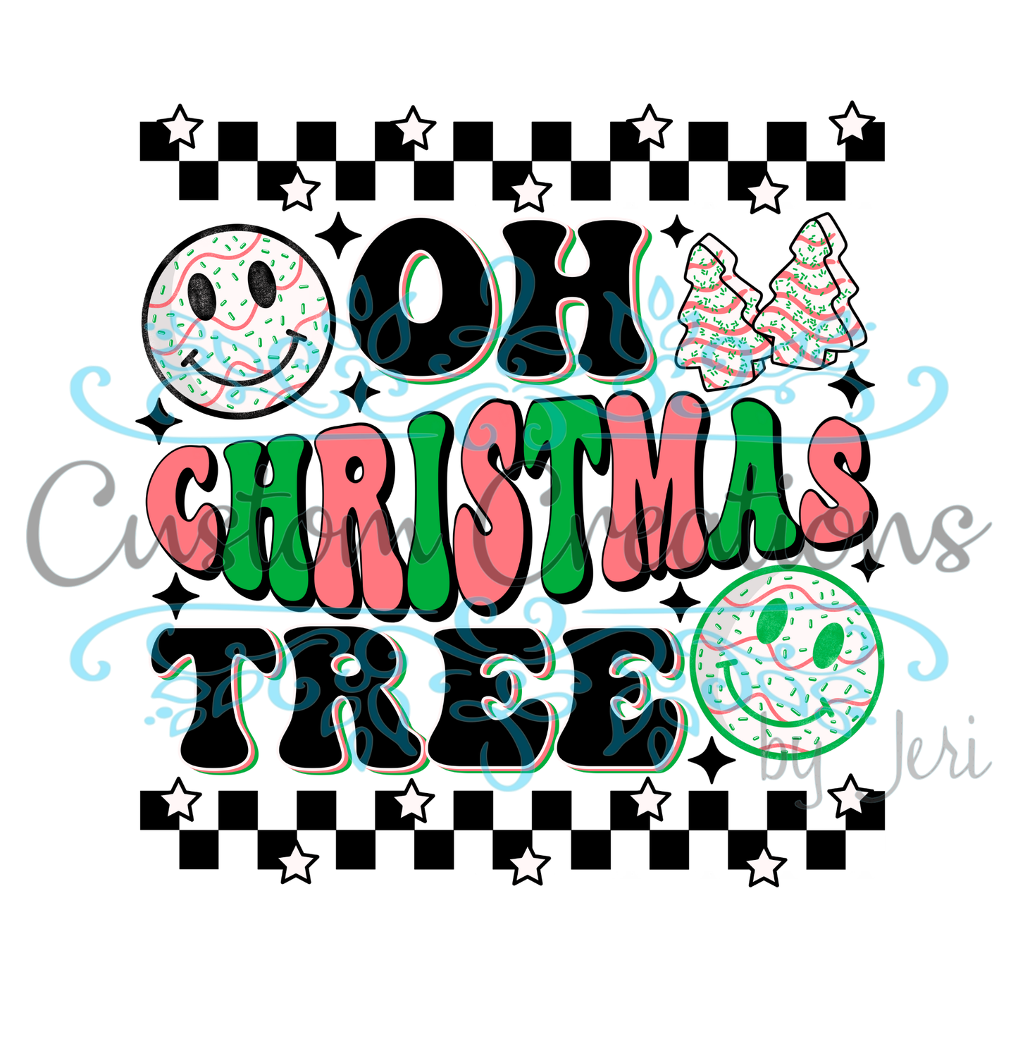 Oh Christmas Tree Christmas Cakes