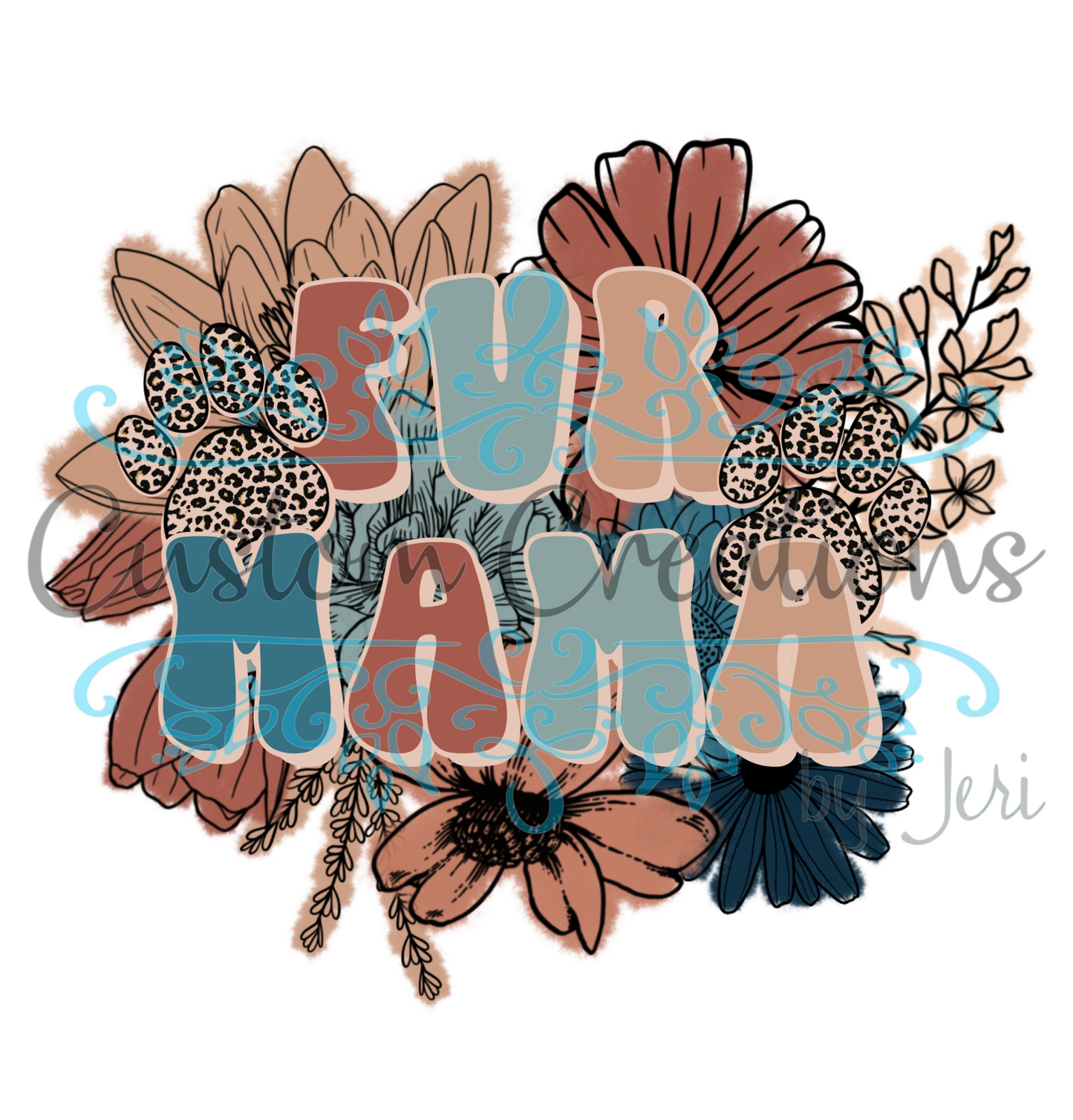 Fur Mama Floral
