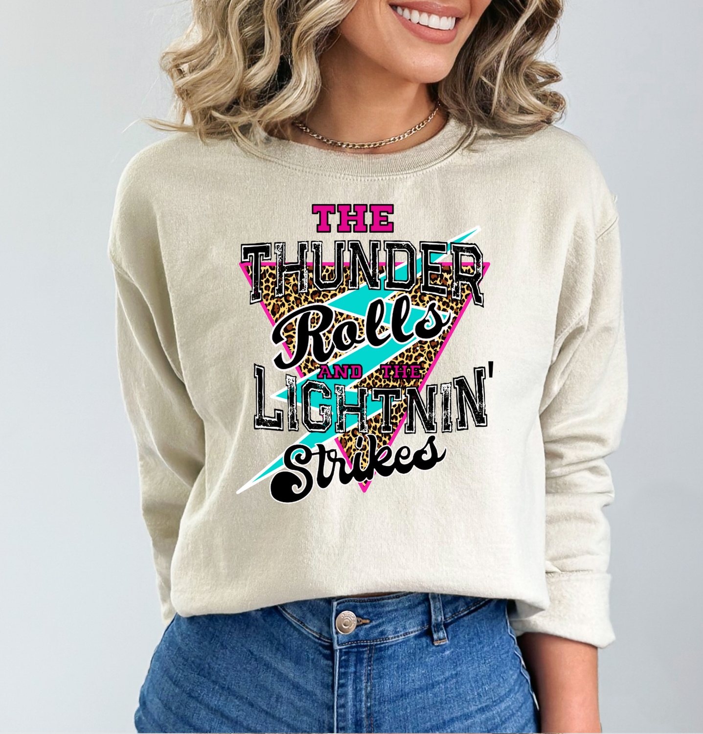 The Thunder Rolls DTF Transfer