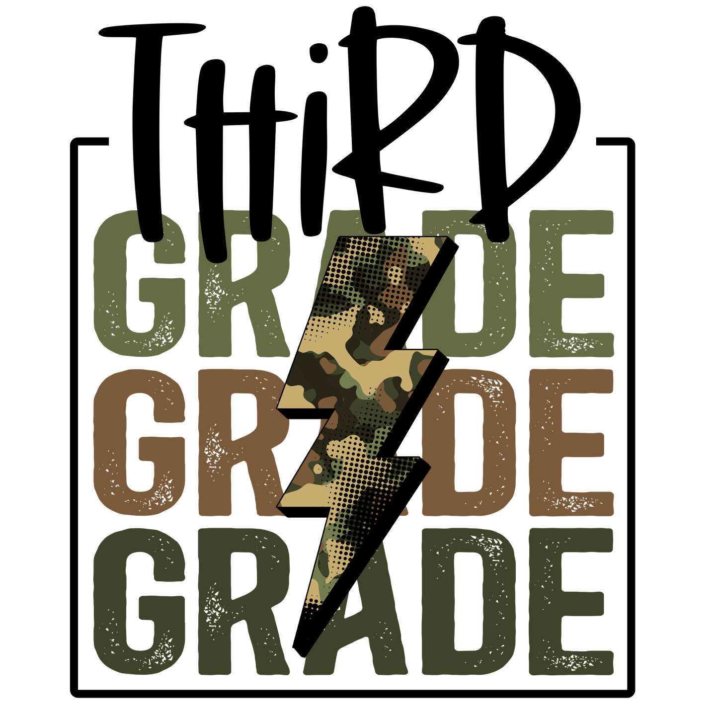 3rd Grade Camo
