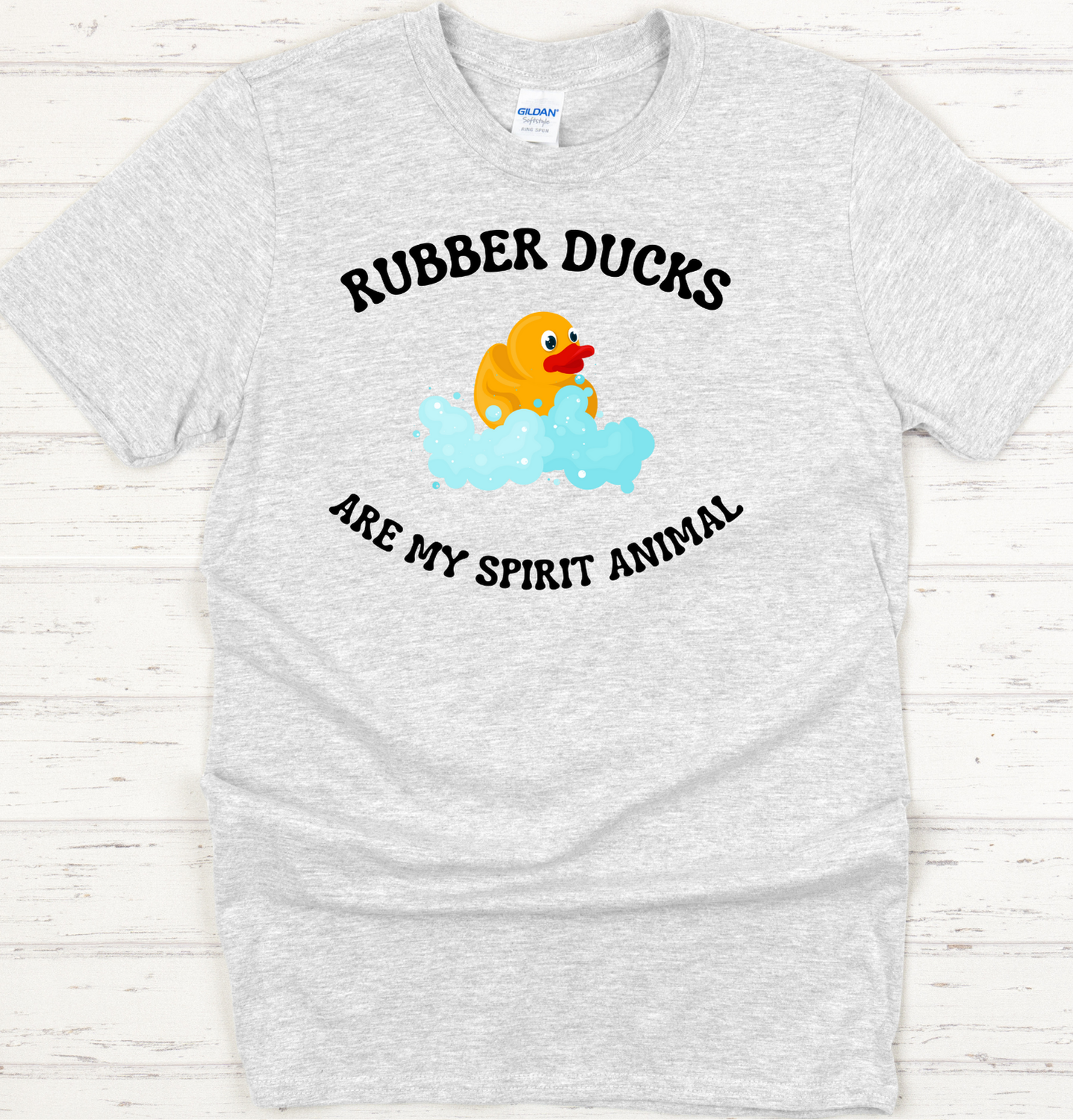Rubber Ducks are my Spirit Animal DTF Transfer