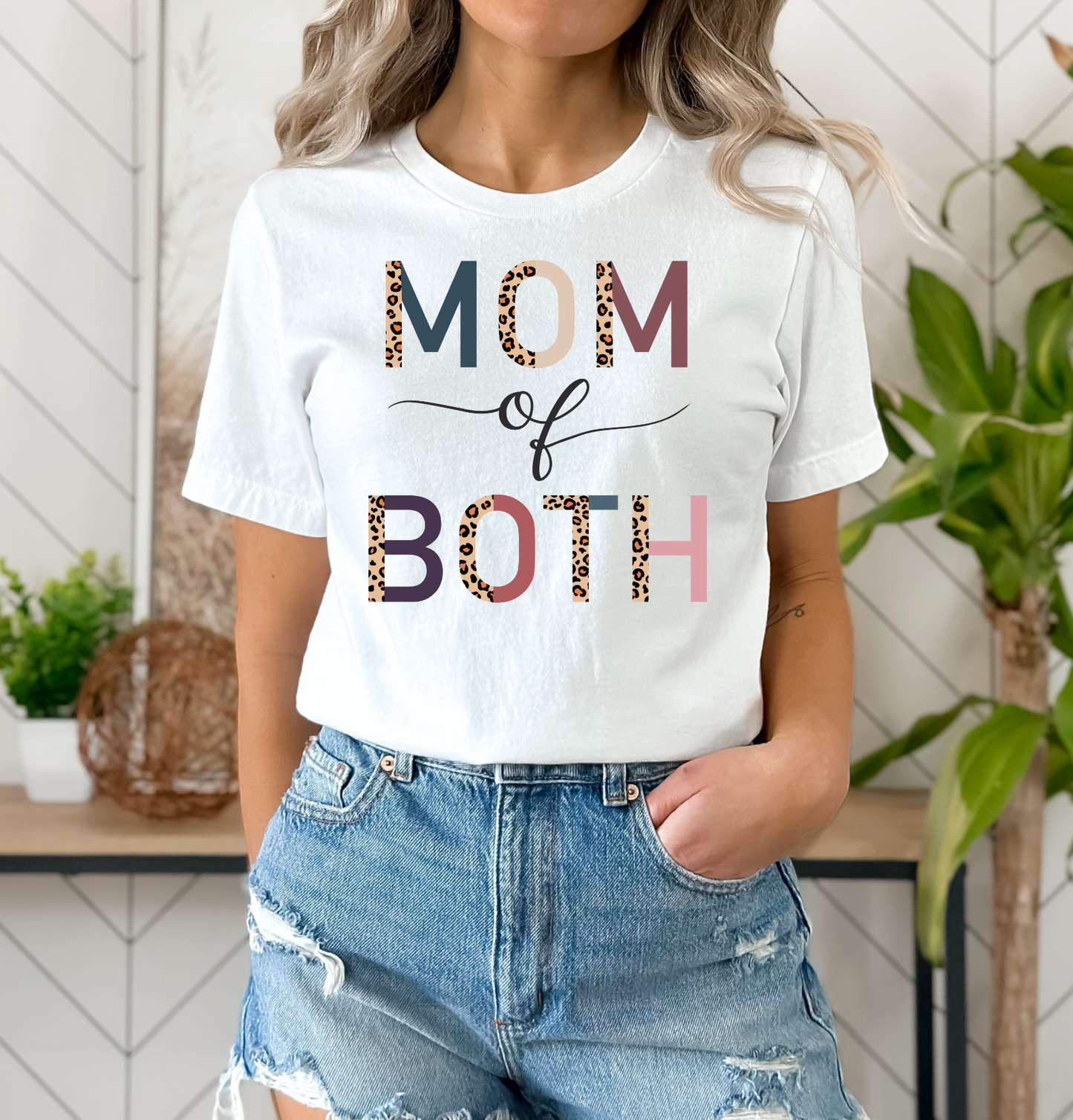 Mom of Both DTF Transfer