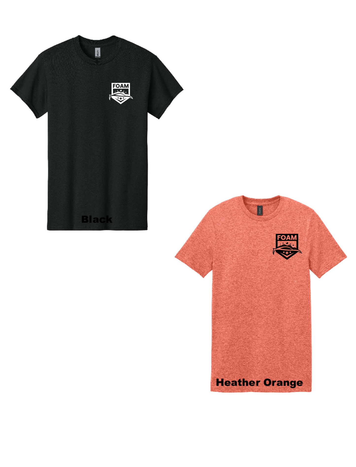 New Unisex Tees - FOAM WASH