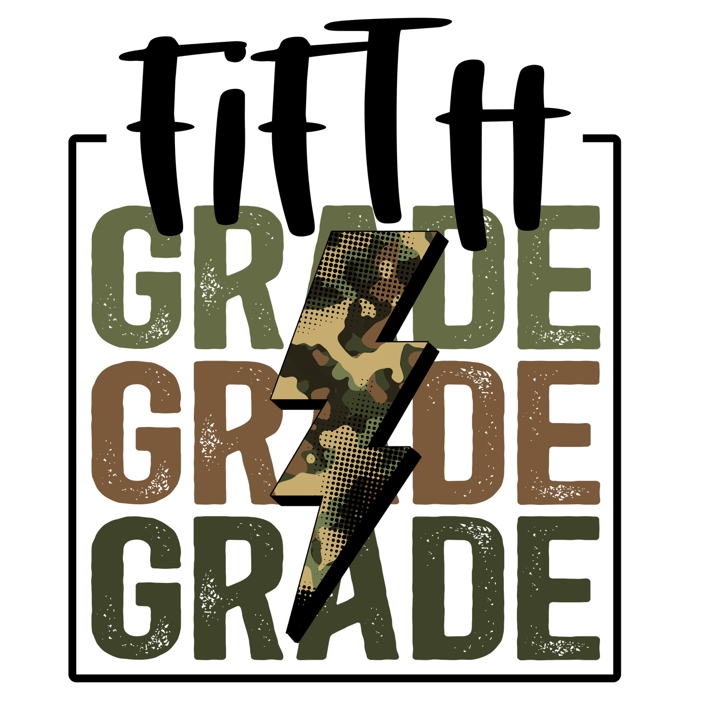 5th Grade Camo