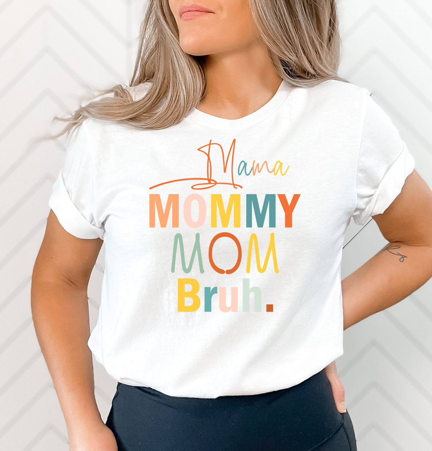 Mama Mom Bruh DTF Transfer