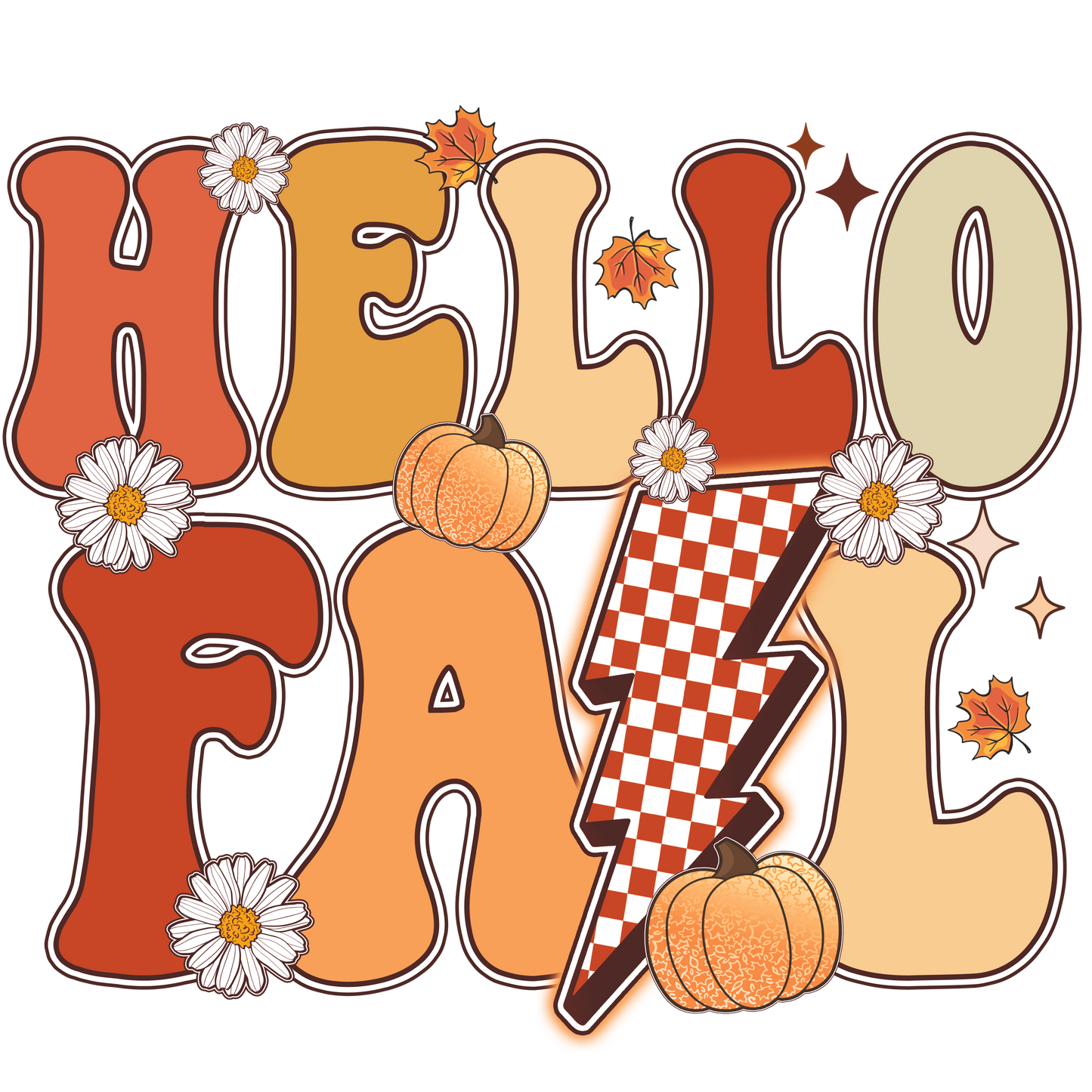 Hello Fall Retro