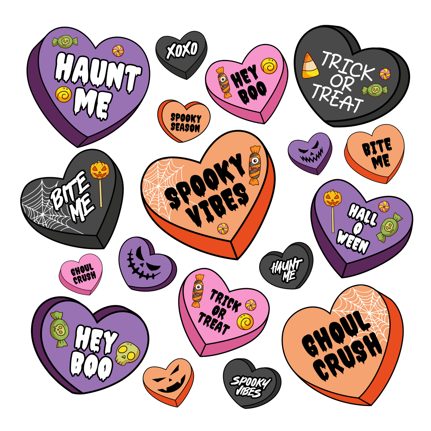 Halloween Candy Cluster