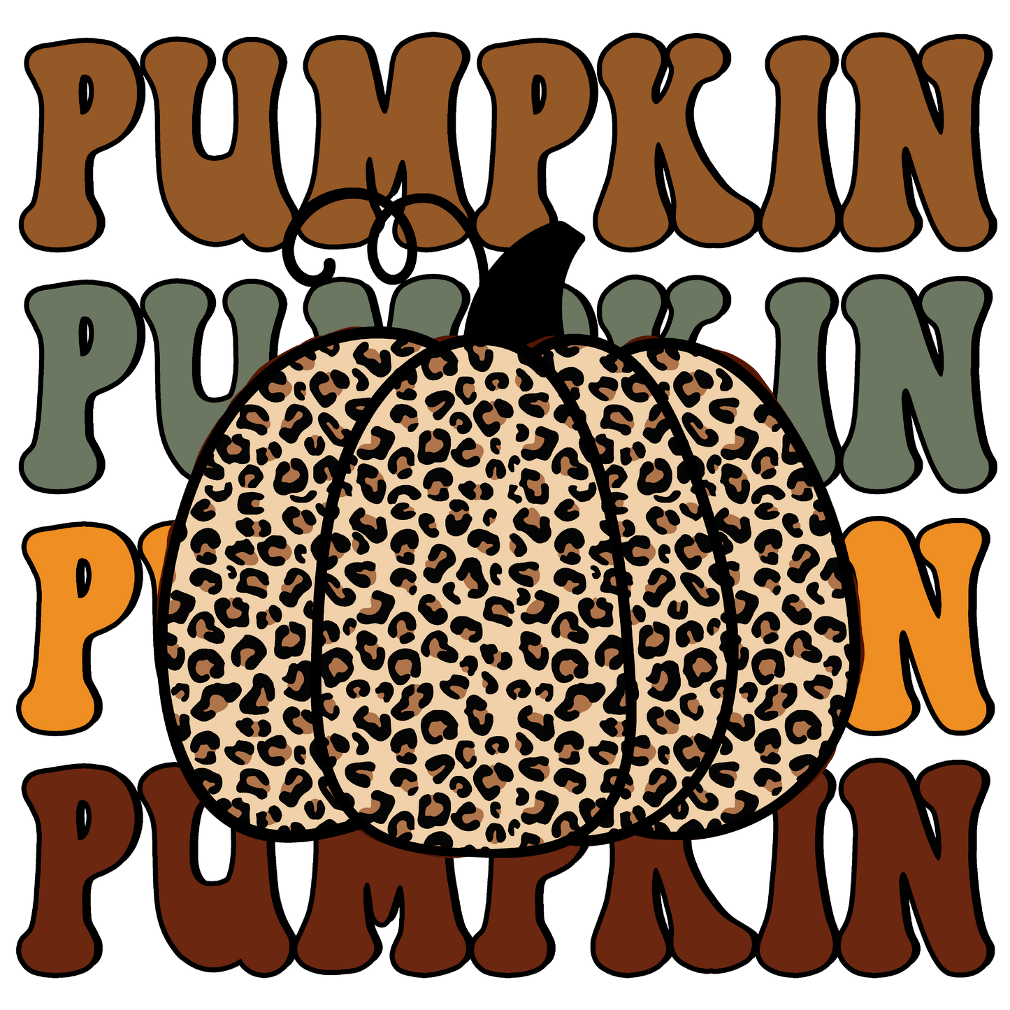 PUMPKIN LEOPARD