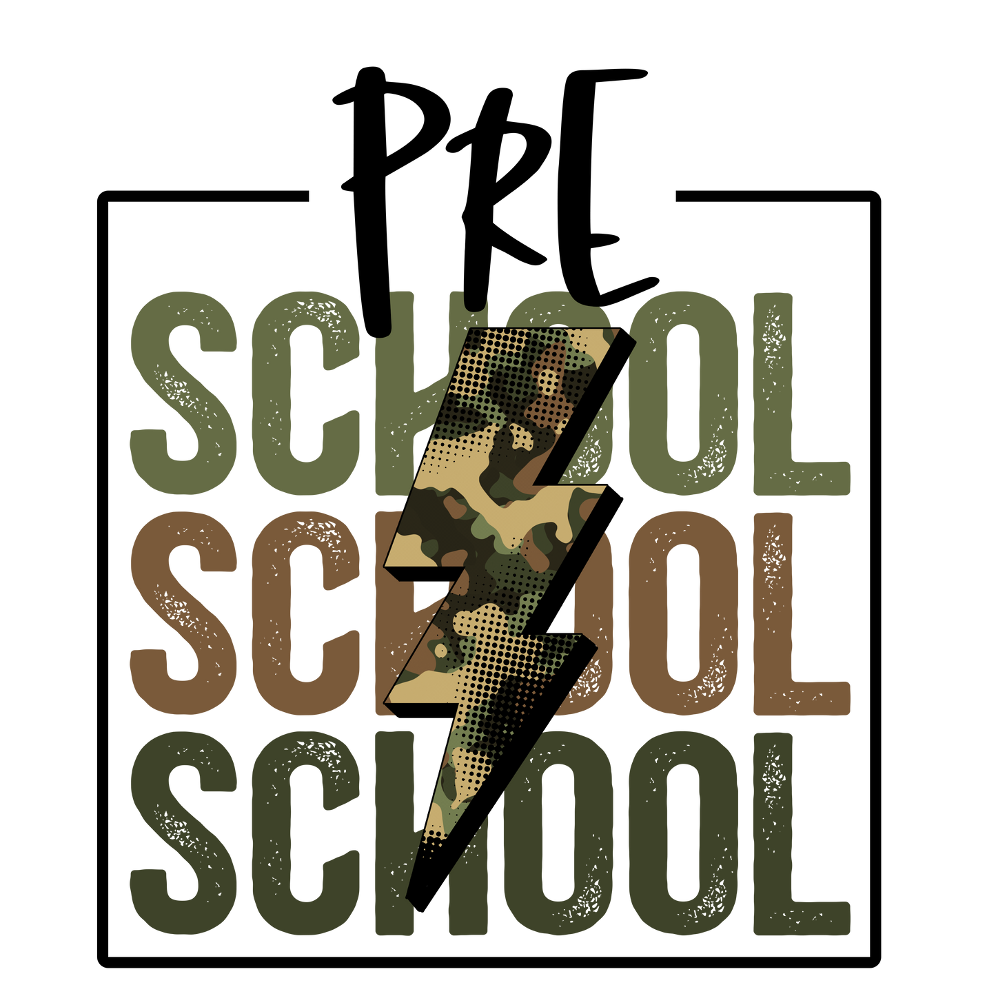 PreSchool Camo