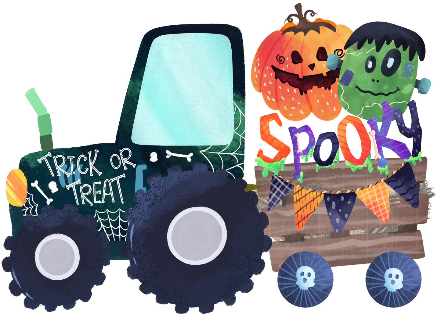 Halloween Tractor