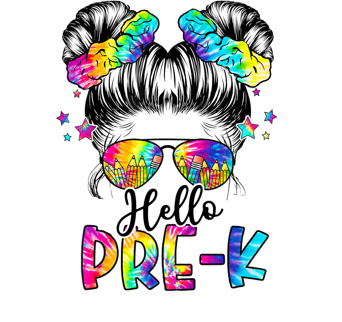 Hello PreK Tie Dye