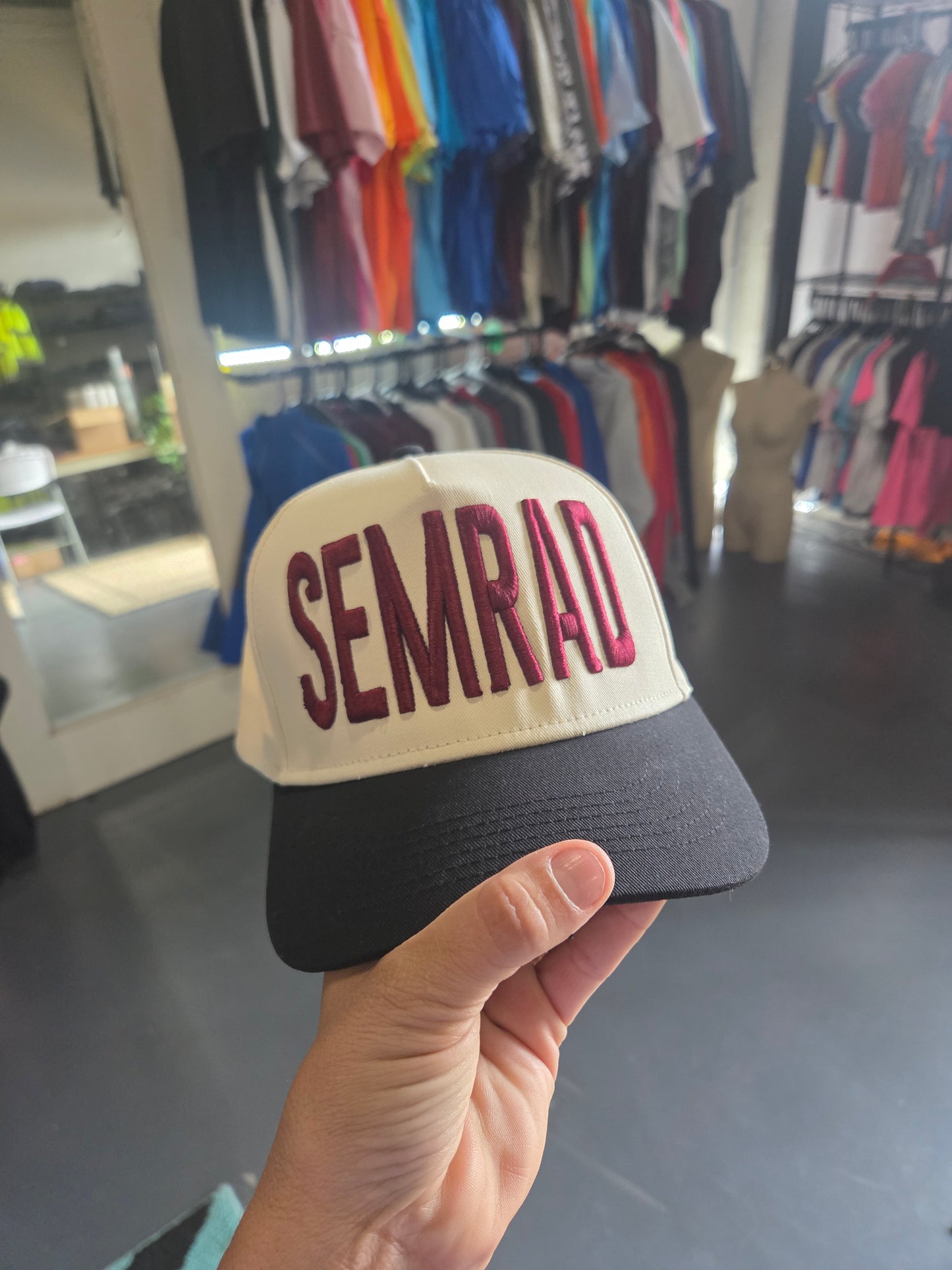 Lastname - Richardson Five Panel - 3d Raised Embroidered Hat