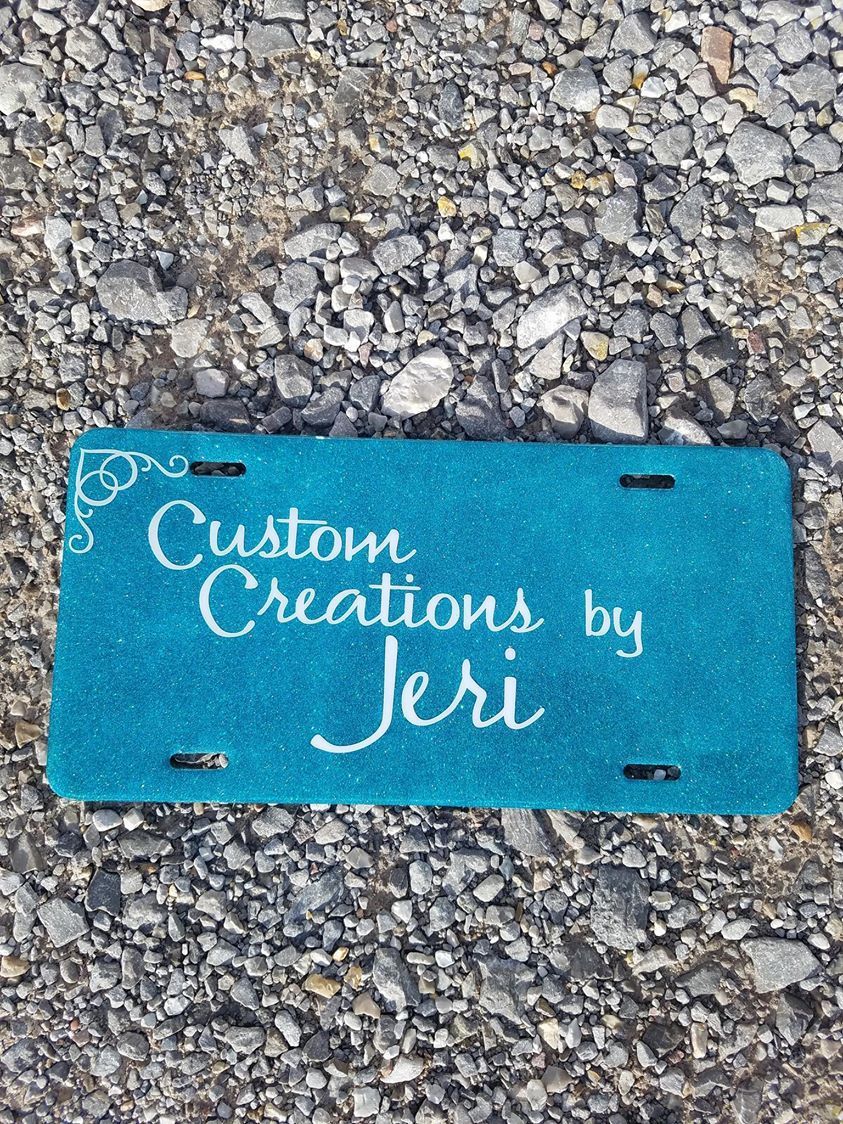 Personal License Plate 12x6