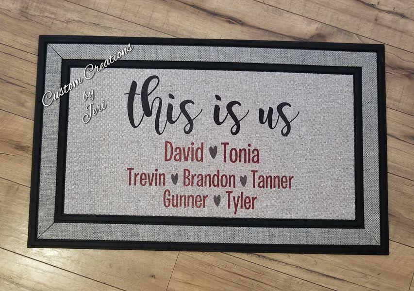 18 x 30 Custom Doormat