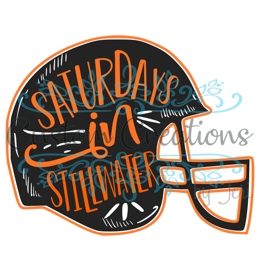 Saturdays in Stillwater Orange