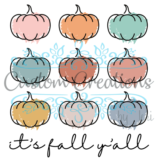 Its Fall Yall Conquette Pumpkins