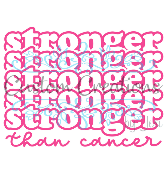 Stronger Than Cancer Pink