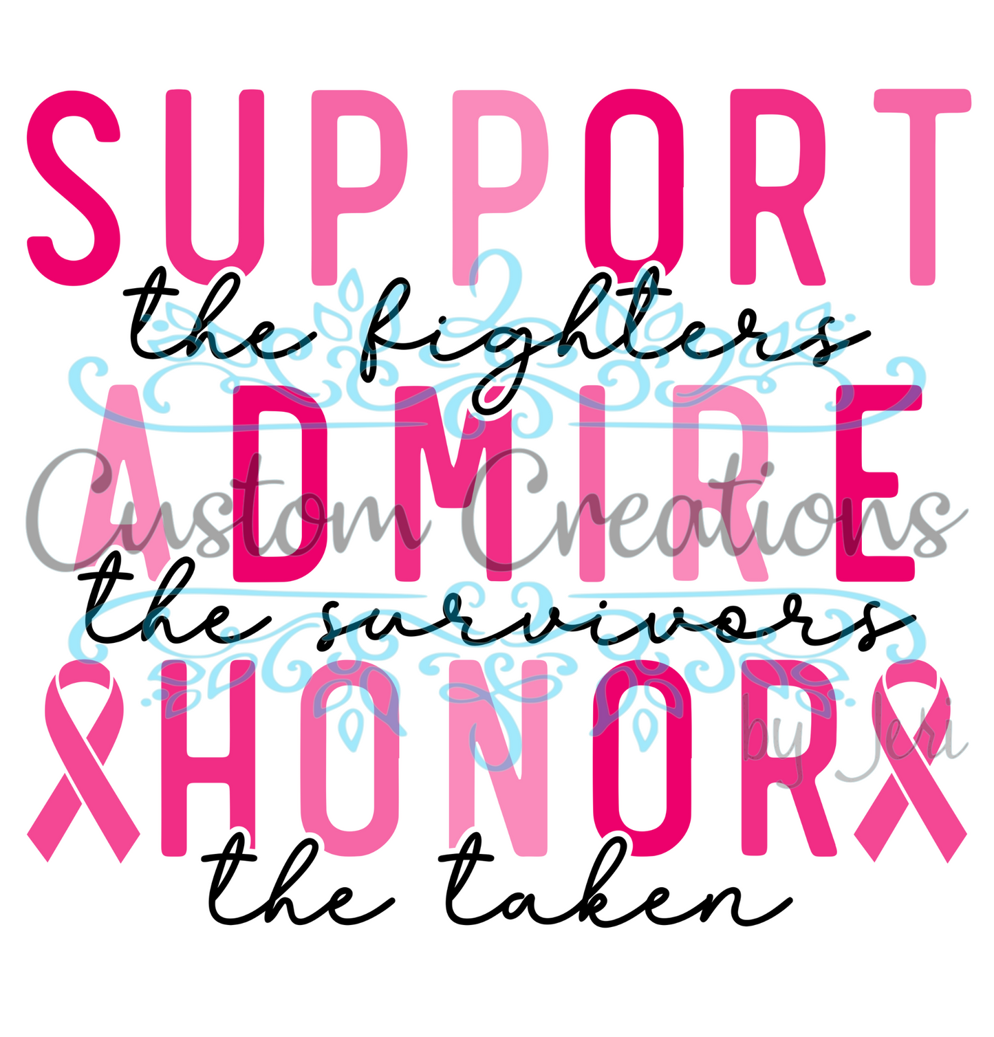 Support the Fighter Multiple Pinks