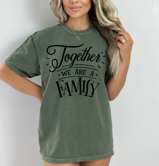 Together We Are Family DTF Transfer