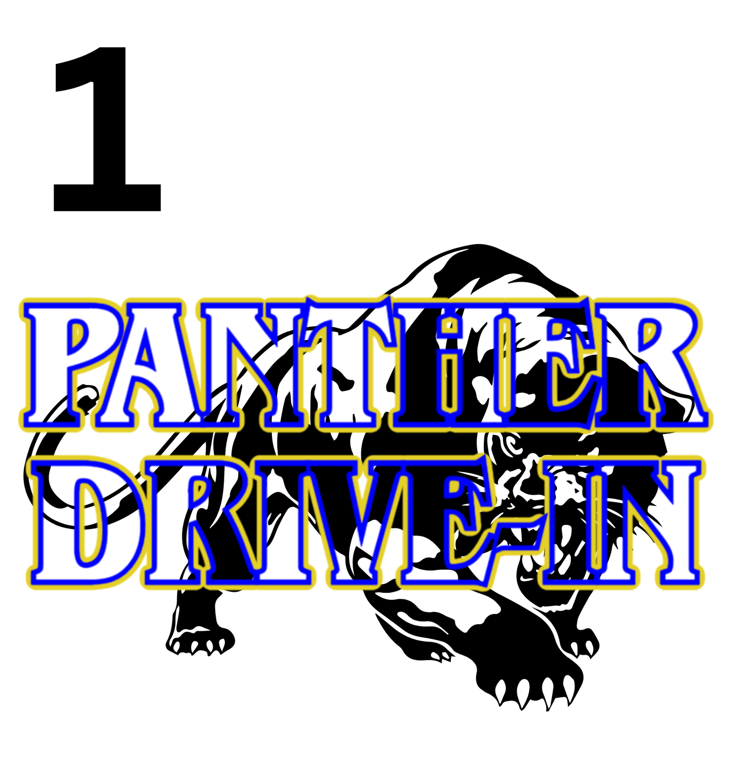 Panther Drive -In Full Length Apron