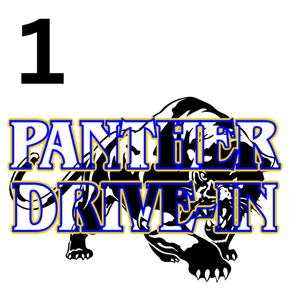 Panther Drive -In Full Length Apron