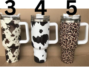 40 oz TUMBLER CLOSE OUT SALE!!! Buy 2 get FREE Shipping.... Allow 4 weeks for delivery!