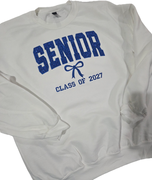 Senior 2027 Embroidered Sweatshirt