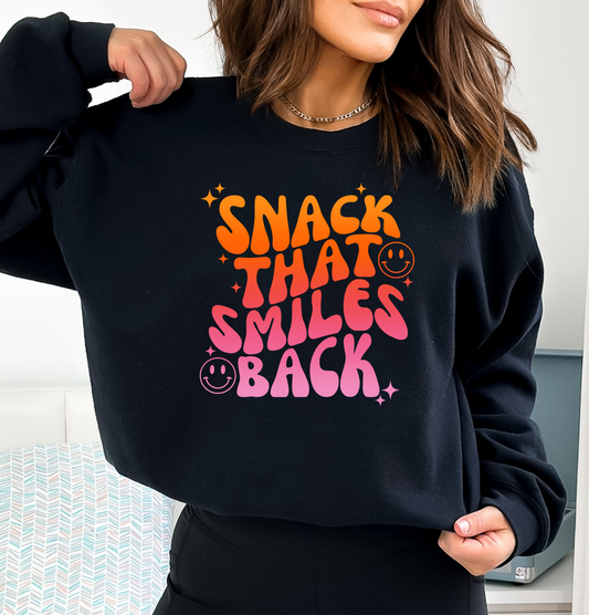 Snack That Smiles Back DTF Transfer