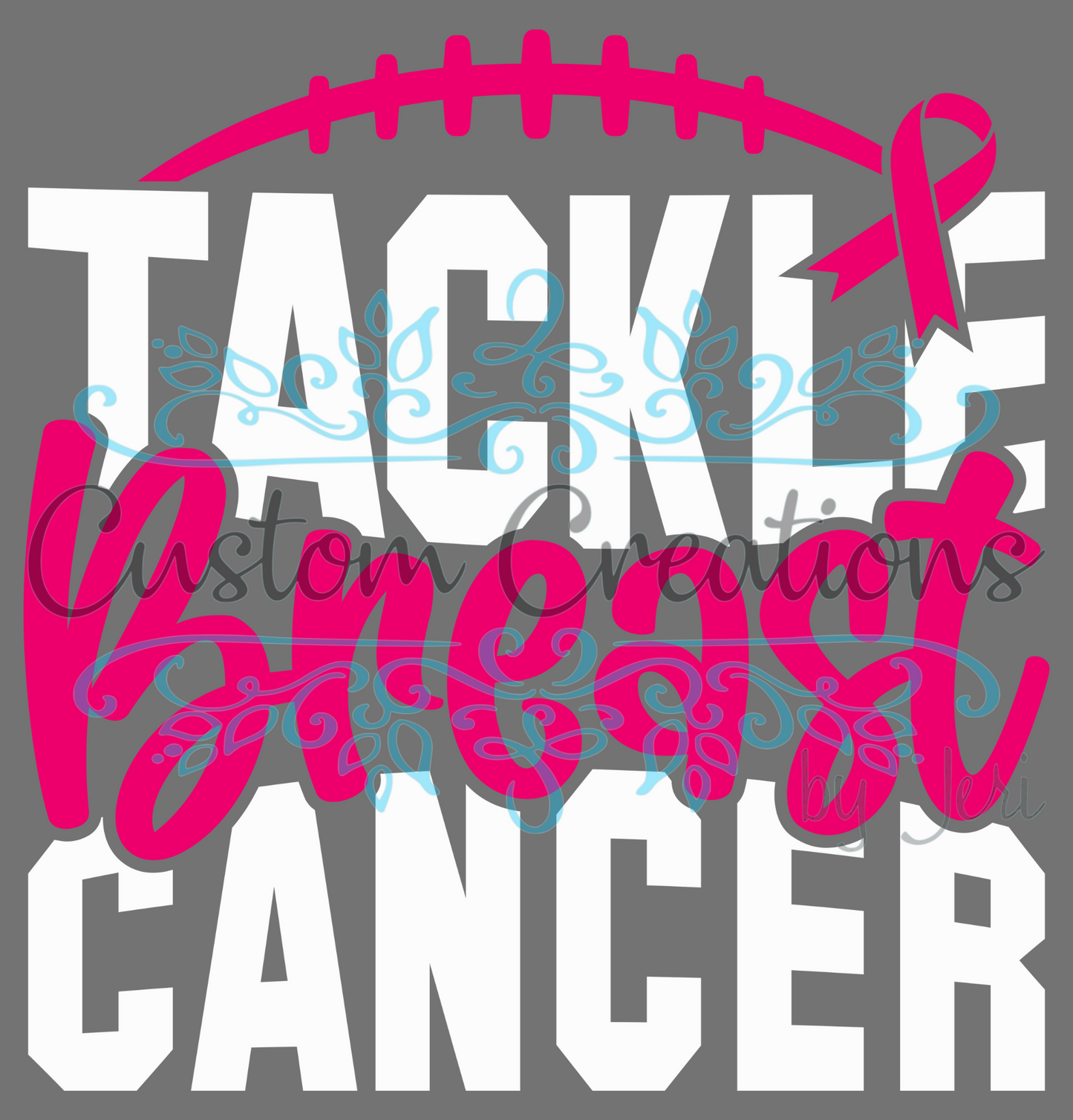 Tackle Cancer White