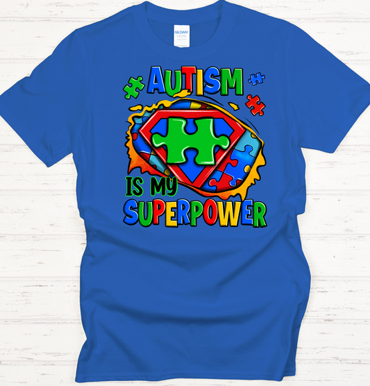 Autism is my Superpower DTF Transfer