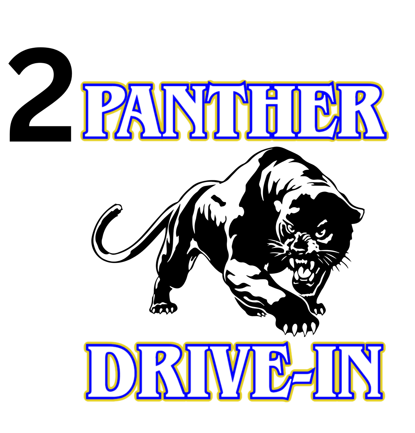 Panther Drive -In Full Length Apron