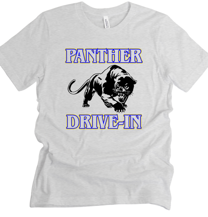 Panther Drive -In Hollow letters