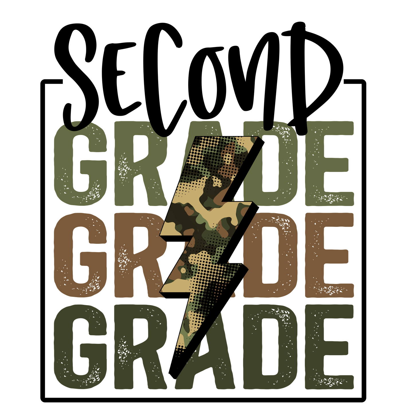 2nd Grade Camo