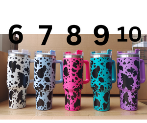 40 oz TUMBLER CLOSE OUT SALE!!! Buy 2 get FREE Shipping.... Allow 4 weeks for delivery!
