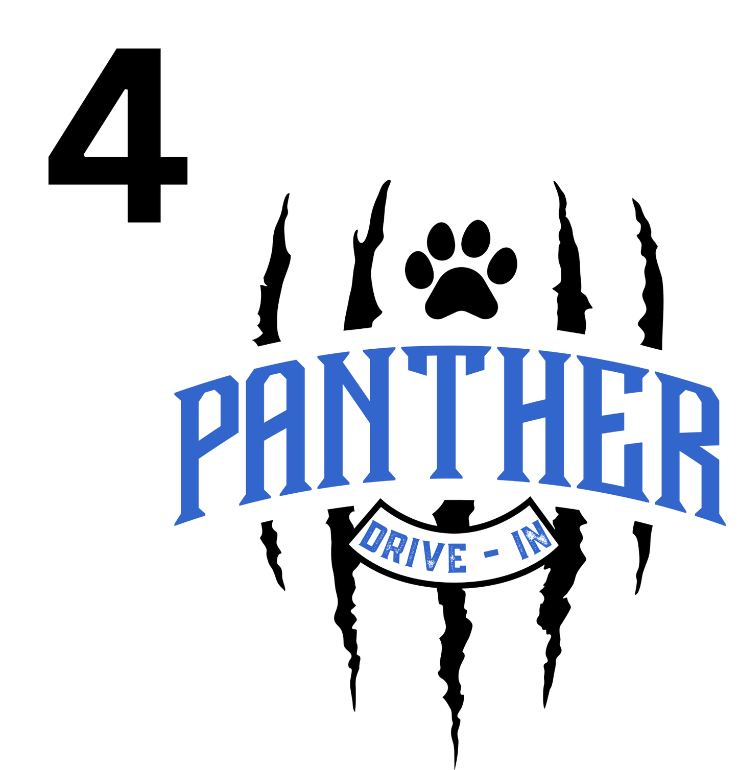 Panther Drive -In Full Length Apron