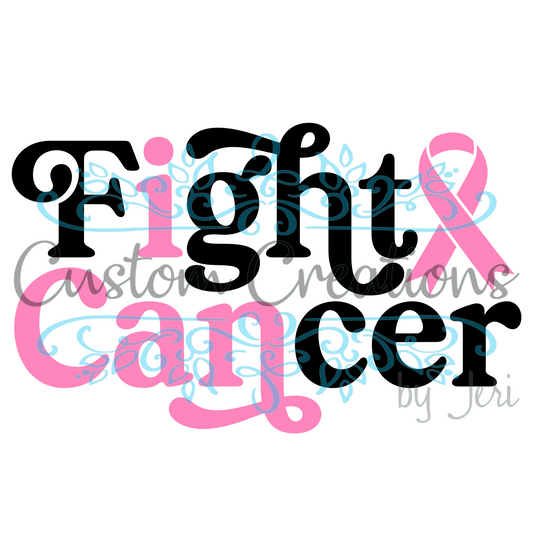 Fight Cancer Black