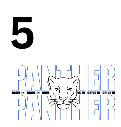 Panther Drive -In Full Length Apron