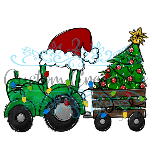 Christmas Tractor