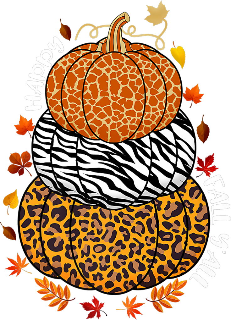 Pumpkin Leopard Zebra Giraffe