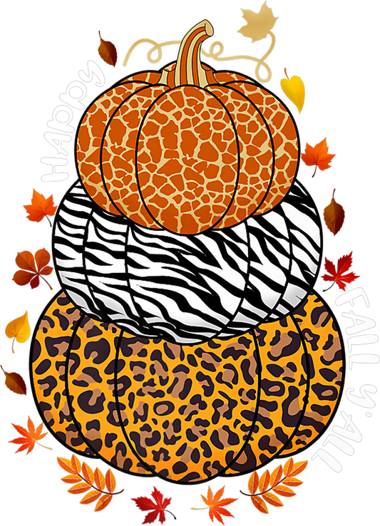 Pumpkin Leopard Zebra Giraffe