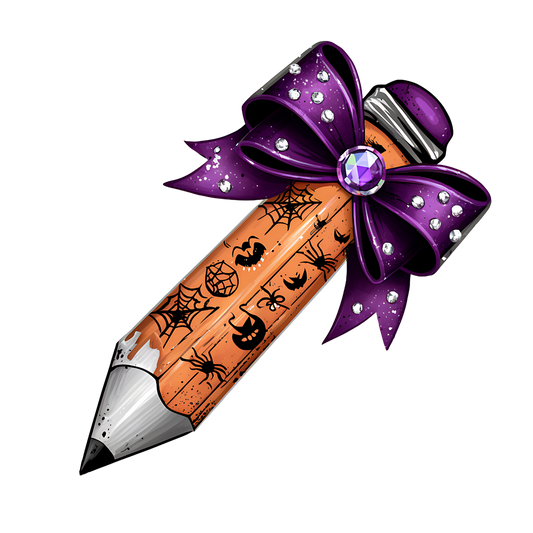 Halloween Pencil Purple