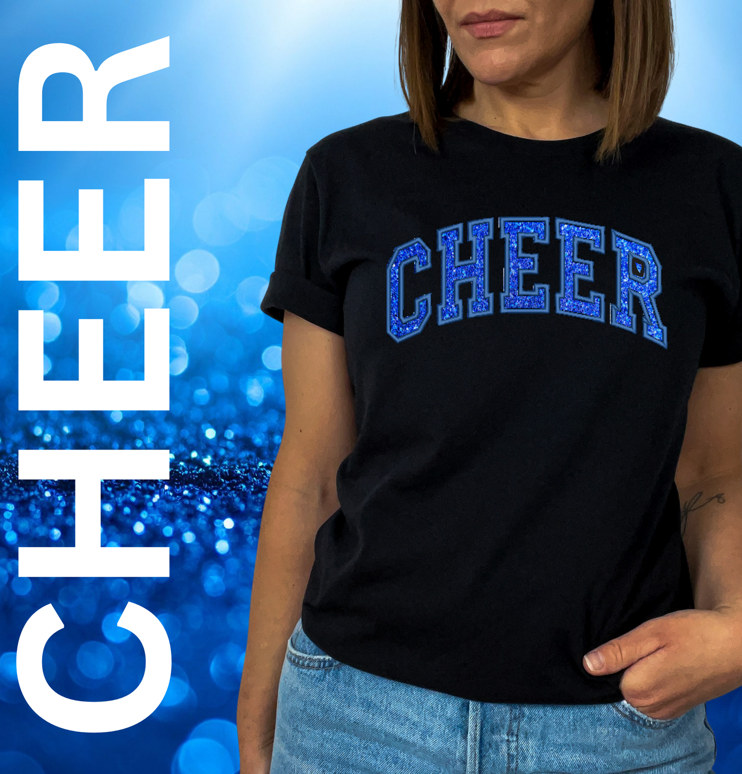 Cheer - APPLIQUE GLITTER EMBROIDERY