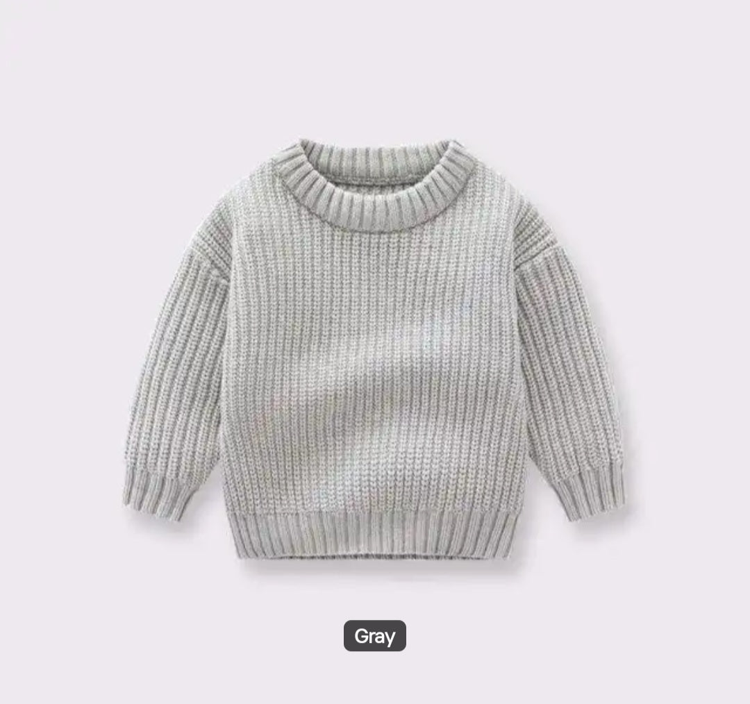 *PRE-ORDER* --Infant - Youth Knitted Sweatshirt