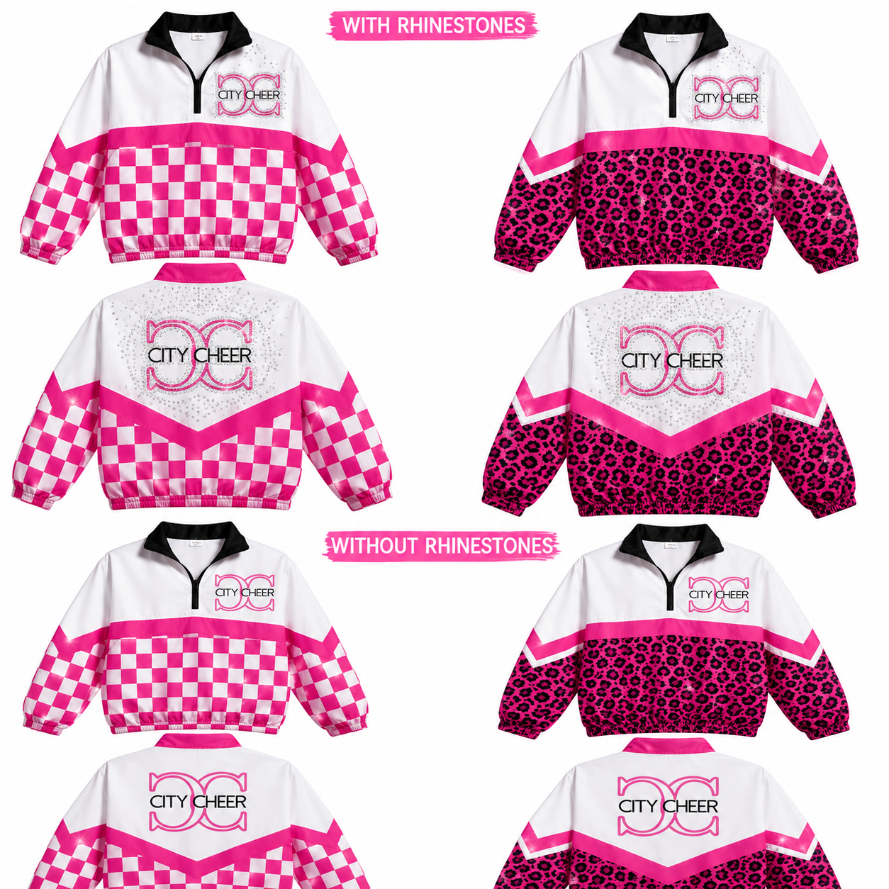City Cheer Bling Jacket * Closed Friday Aug 14th*