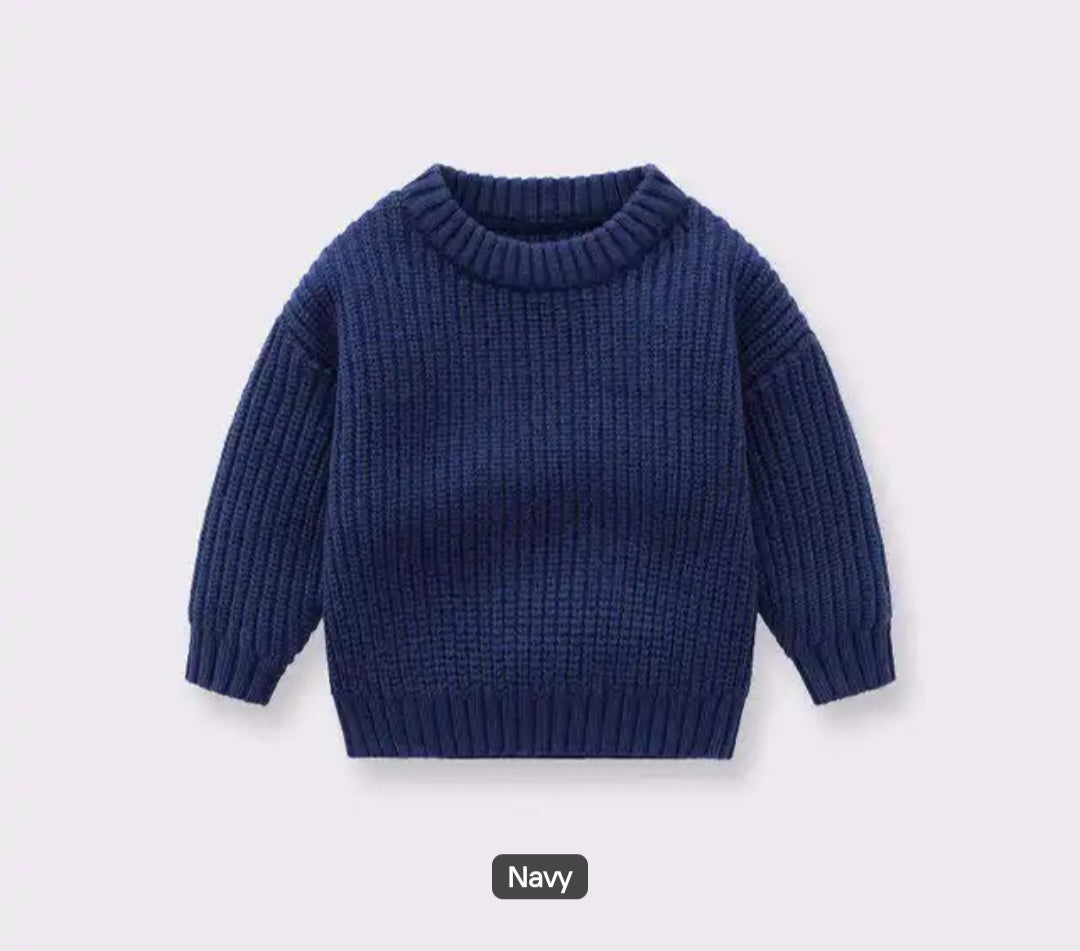 *PRE-ORDER* --Infant - Youth Knitted Sweatshirt
