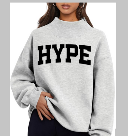 HYPE - Mockneck Sweatshirt